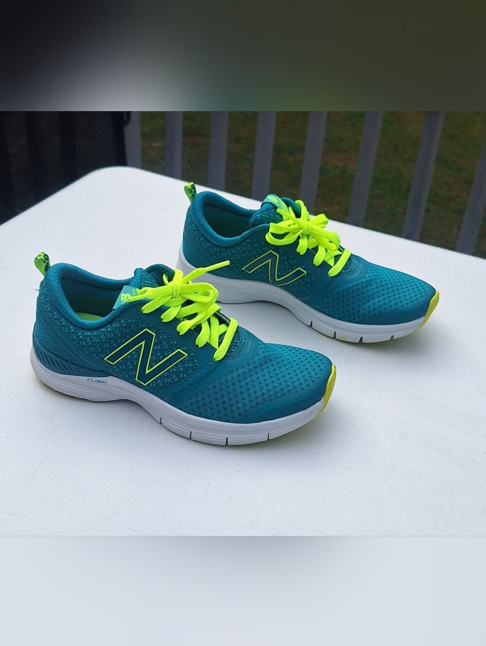 New Balance Women's Size 7 Teal Running Shoes 711 Cush + Comfort Sneakers LN WB